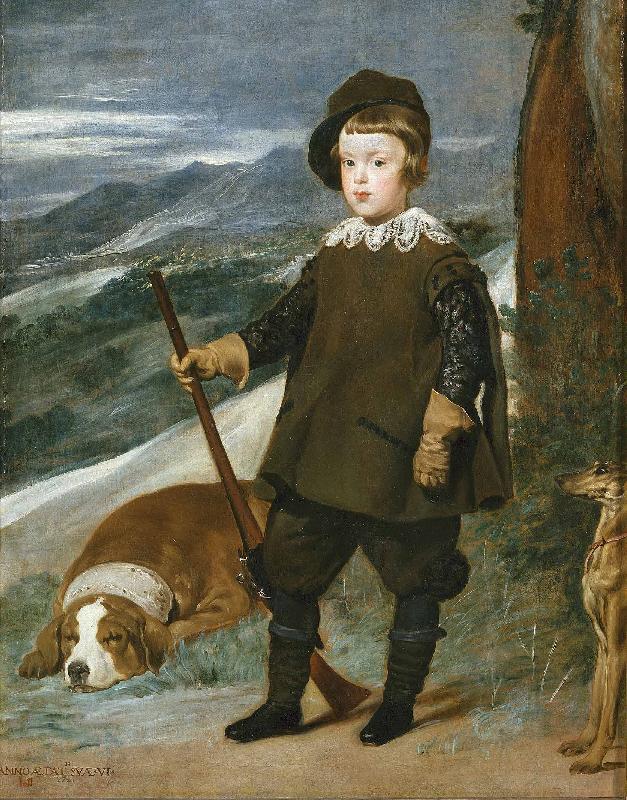 Diego Velazquez Prince Balthasar Charles as a Hunter China oil painting art